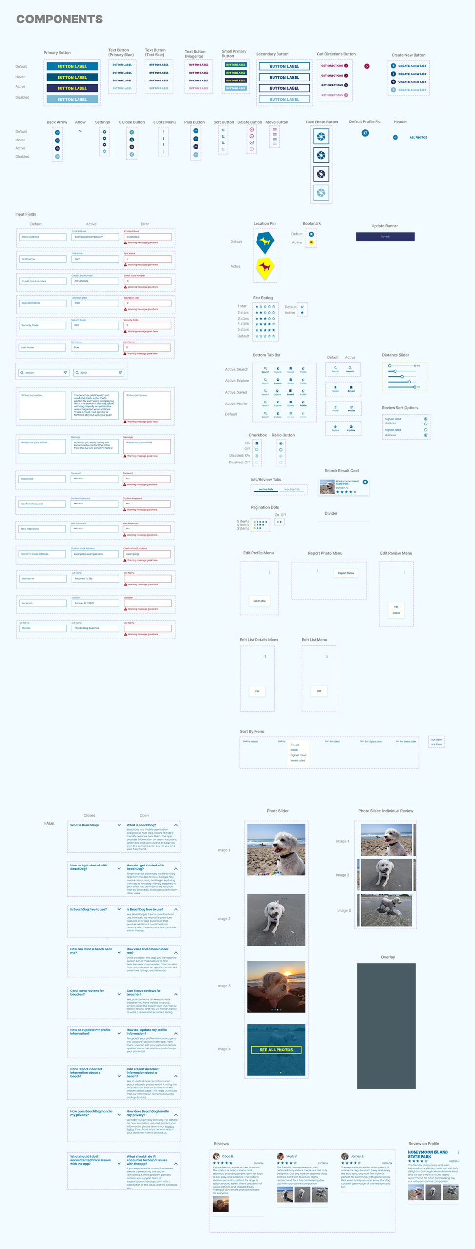 Component Sheet